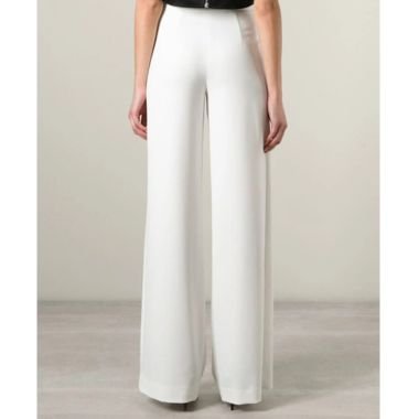 High-Waisted Wide-Leg Trousers